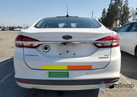 2017 Ford Fusion Se Hybrid из США, поврежденный, VIN 3FA6P0LU1HR400736